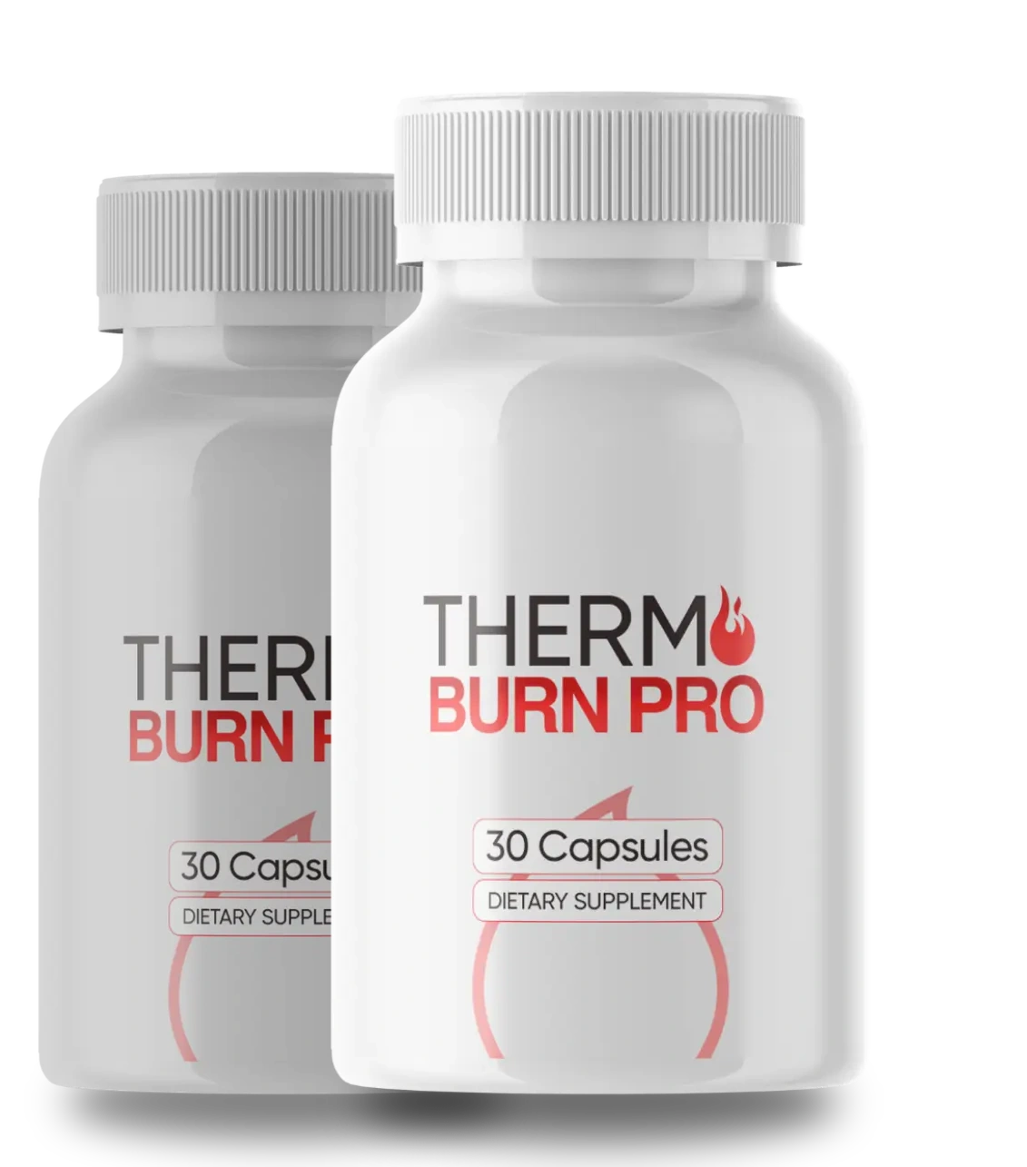 Thermo Burn Pro two-bottle supply for a simple daily routine